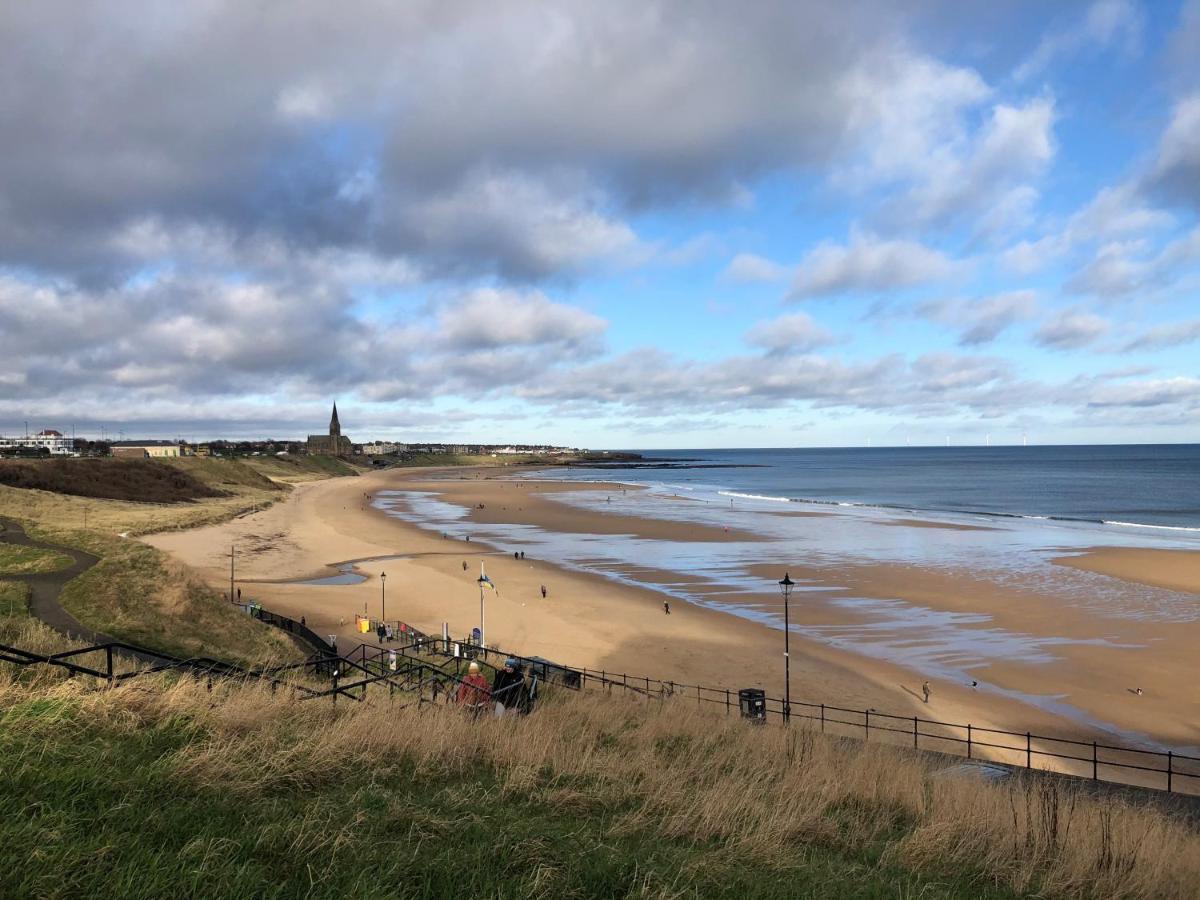 The Beach Front Apartment, Amazing Frontline Sea Views Tynemouth Esterno foto
